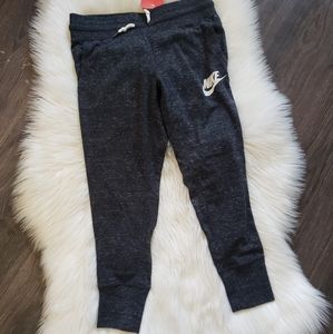 Nike vintage style Heather gray sweats